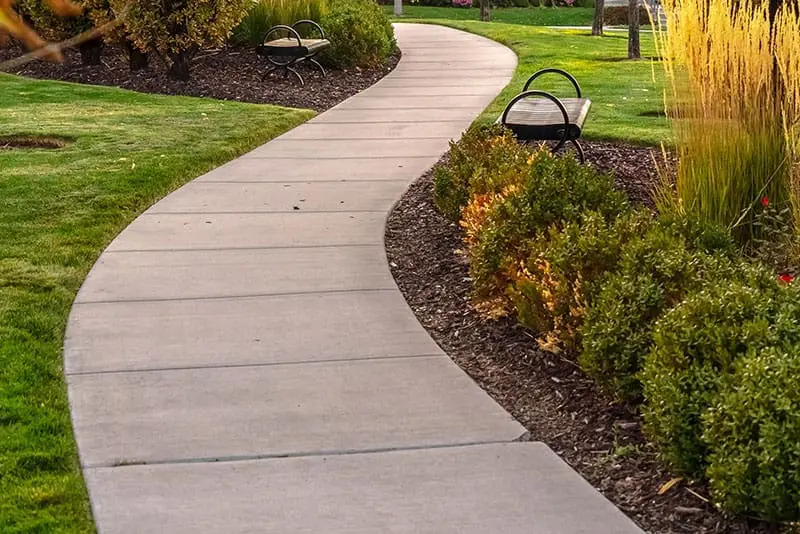 front public sidewalk repair needed